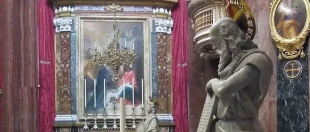 St. Paul Legendary figure of Malta Cathedral MDINA