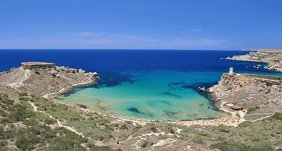 malta beach My Little Malta