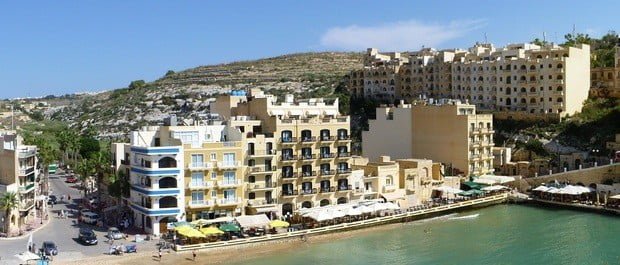 Accommodation in Malta and Gozo