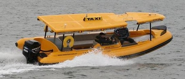 getting around Malta - taxi-boat