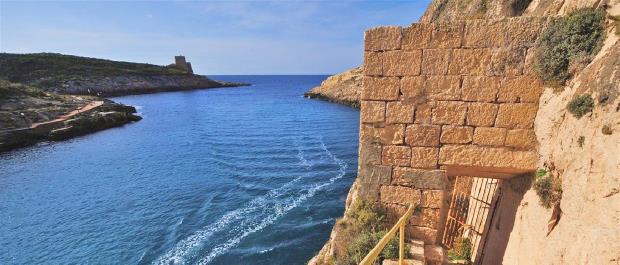xlendi tower bay Xlendi Malta Gozo